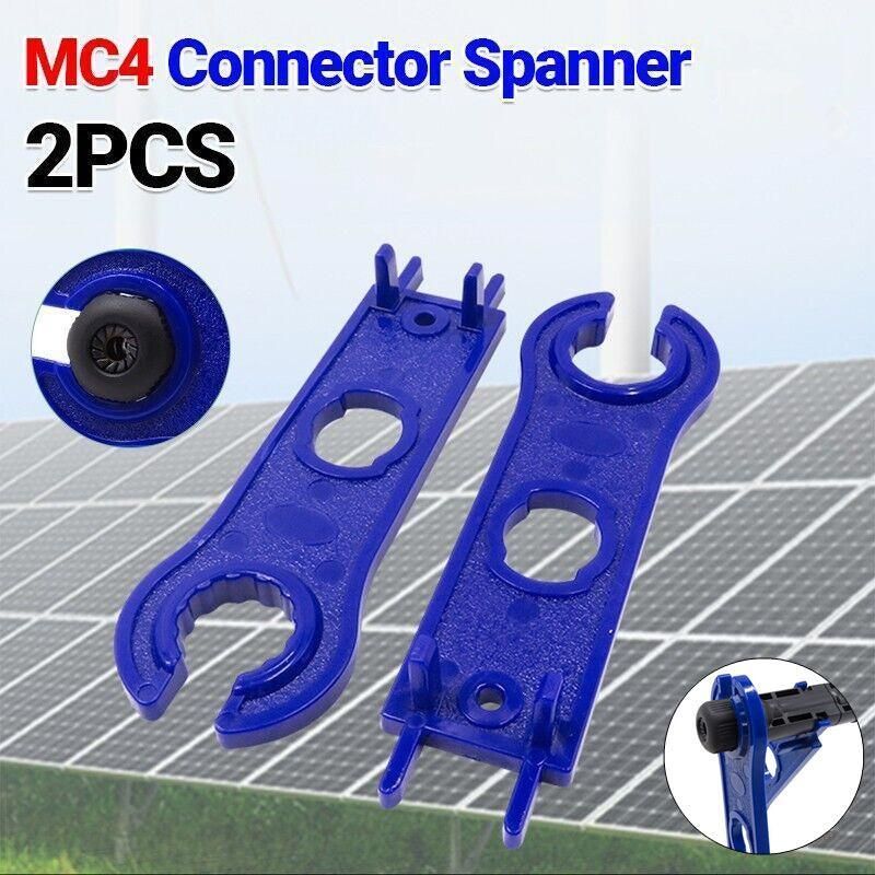 2Pcs MC4 Spanners Solar Panel Pair Tool Disconnect Connector Open End Wrench