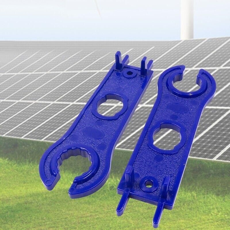 2Pcs MC4 Spanners Solar Panel Pair Tool Disconnect Connector Open End Wrench