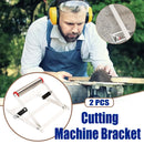 Adjustable Cutting Machine Support Frame Table Saw Stand Roller Support 2pcs
