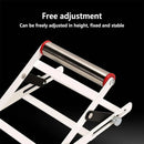 Adjustable Cutting Machine Support Frame Table Saw Stand Roller Support 2pcs