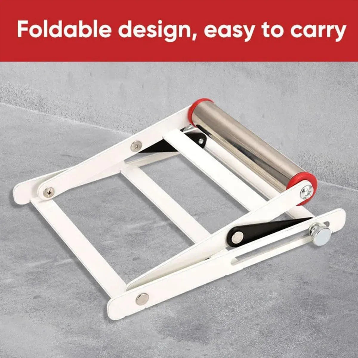 Adjustable Cutting Machine Support Frame Table Saw Stand Roller Support 2pcs