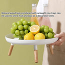 Wrought Iron Storage Rack for Kitchen Fruit Snack Desktop Storage