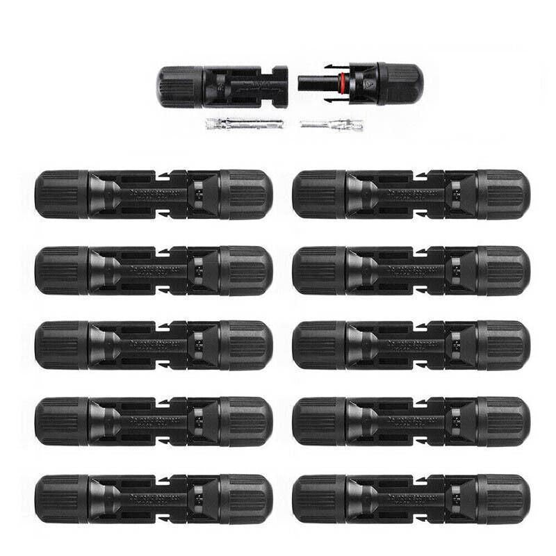 5-20 Pairs For Solar Panel Connectors Ip67 30A Line Plug Socket Male & Female Au - 20Pairs