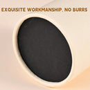 10PCS Round Tea Coffee Bean Paper Cans with Wooden Lids for Storage