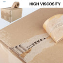 3 Rolls Wet Strength Kraft Paper Tape Easy to Tear Writeable