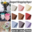Embossed Paper Convex Flower Wrapping Paper for Floral Shop and Flower Wrapping - White