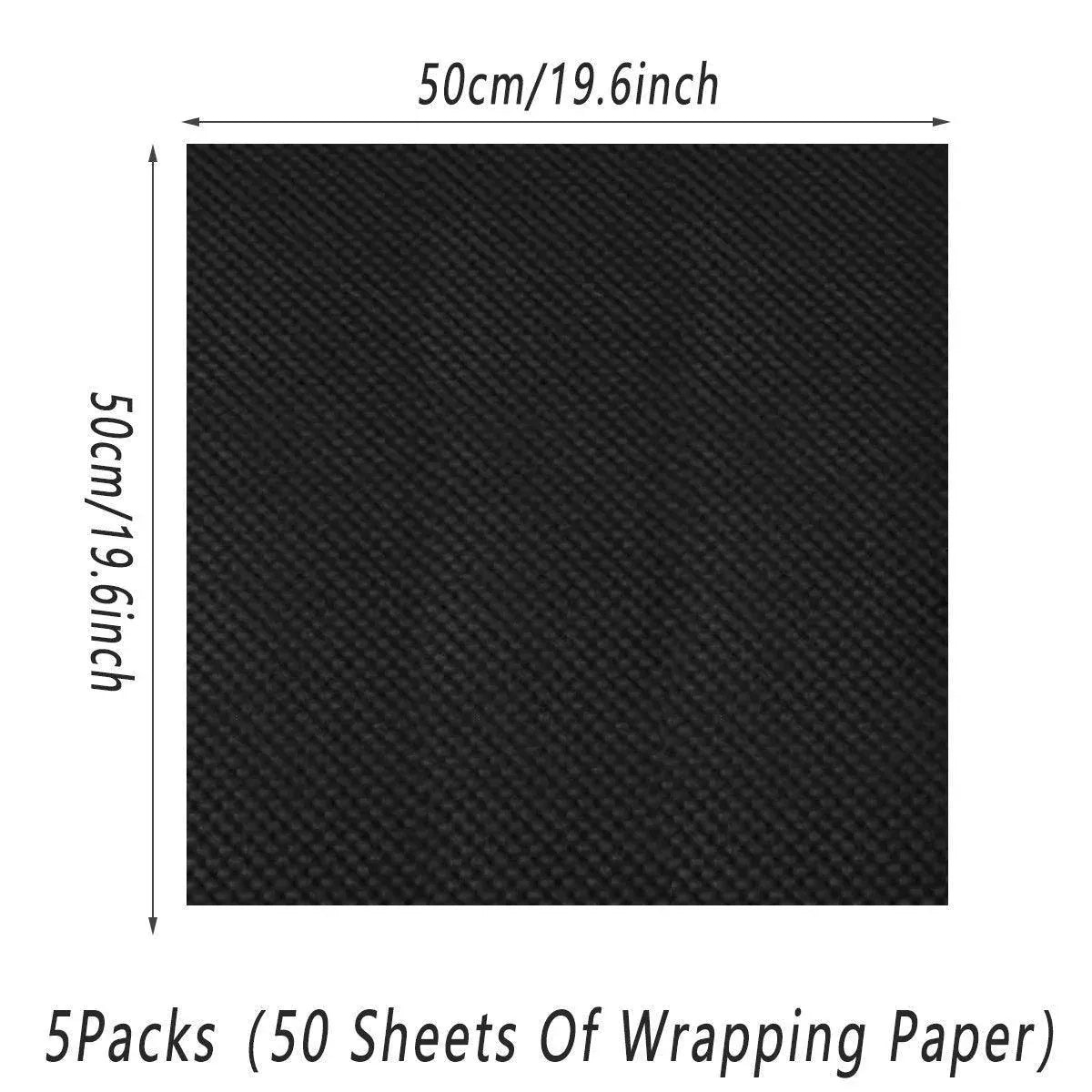 Embossed Paper Convex Flower Wrapping Paper for Floral Shop and Flower Wrapping - White