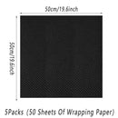 Embossed Paper Convex Flower Wrapping Paper for Floral Shop and Flower Wrapping - White