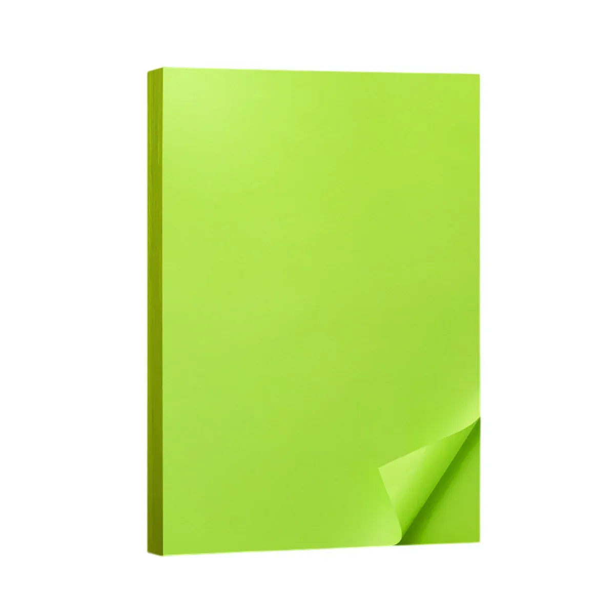A4 80gsm Coloured Paper Multi Color Pack Printer Paper for Craft School Use - Green