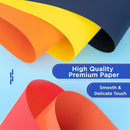A4 80gsm Coloured Paper Multi Color Pack Printer Paper for Craft School Use - Green