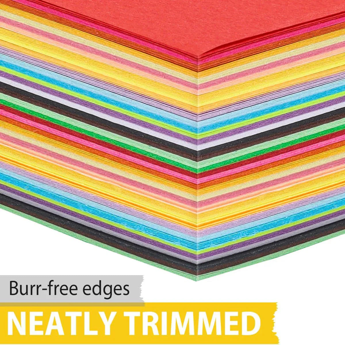 A4 Coloured Paper 70/80GSM Multi Colours for Craft Scrapbook School Project - 5-Colour