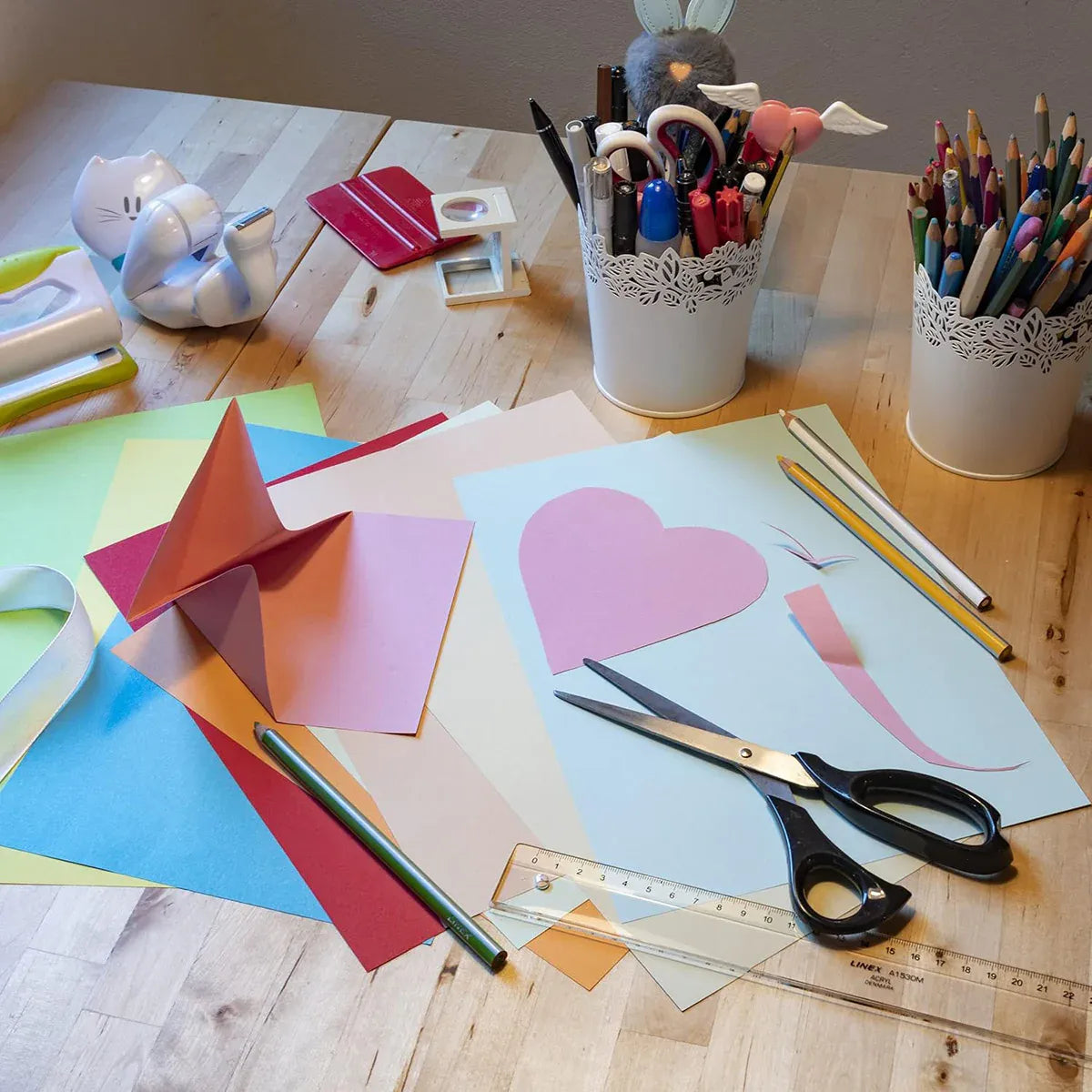 A4 Coloured Paper 70/80GSM Multi Colours for Craft Scrapbook School Project - 5-Colour