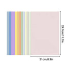 90 Sheets Coloured Cardboard 15 Colours A4 for Kids Craft Handmade