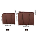 10PCS Clothing Gift Bags High-Quality Durable for Apparel Shopping Bag Packaging - L