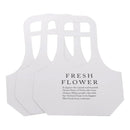 10PCS Handheld Kraft Paper Flower Bags for Bouquet Gift Wrapping - S