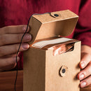 Kraft Paper Gift Boxes 2 Sizes for Packaging Wedding Party Favors Small Items - M