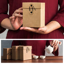 Kraft Paper Gift Boxes 2 Sizes for Packaging Wedding Party Favors Small Items - L
