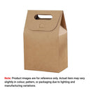 50PCS Portable Kraft Paper Gift Boxes for Birthday Holiday Wrapping