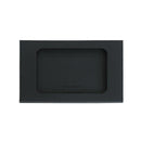 100PCS Windowed Postcard Mailing Box Cardboard Envelope for Packaging Craft Use - Black