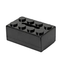 Tissue Box Cover Creative Building Block Cute Napkin Dispenser Holder Home Decor - Black
