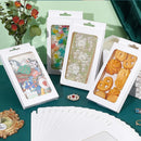 50PCS Gift Packaging Boxes Durable Clear Window for Gift Packaging Presentation - Black
