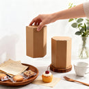 20PCS Kraft Paper Gift Box Hexagon for Party Wedding Candy Packaging
