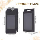 50PCS Gift Packaging Boxes Durable Clear Window for Gift Packaging Presentation - White