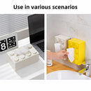 Tissue Box Cover Creative Building Block Cute Napkin Dispenser Holder Home Decor - Yellow