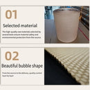 Cowhide Pressure Bubble Paper Roll Shock Absorbing Biodegradable Cushioning Wrap - 28x50m