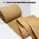 Cowhide Pressure Bubble Paper Roll Shock Absorbing Biodegradable Cushioning Wrap - 28x50m