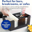 6 Compartments Multifunctional Organizer Bar Clutter Storage Organizer for Home