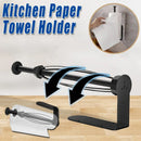 Stainless Steel Kitchen Paper Towel Holder Napkin Cling Film Organizer Rack