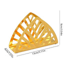 2 Nordic Hollow Napkin Holder Stainless Steel Tissue Dispenser Organiser Kitchen