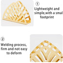 2 Nordic Hollow Napkin Holder Stainless Steel Tissue Dispenser Organiser Kitchen
