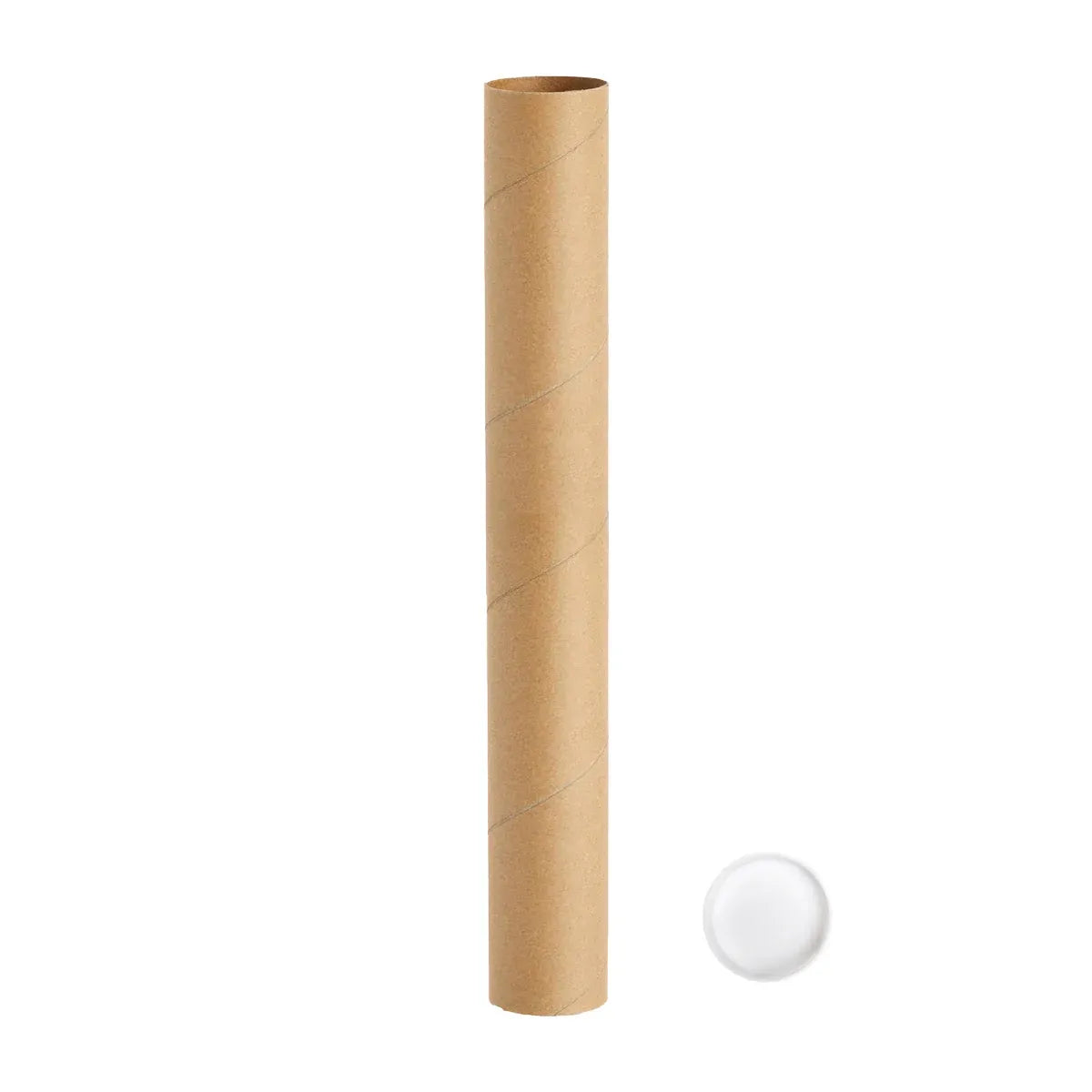 10PCS Round Kraft Paper Storage Tubes Cardboard Poster Document Shipping Tube - 70cm
