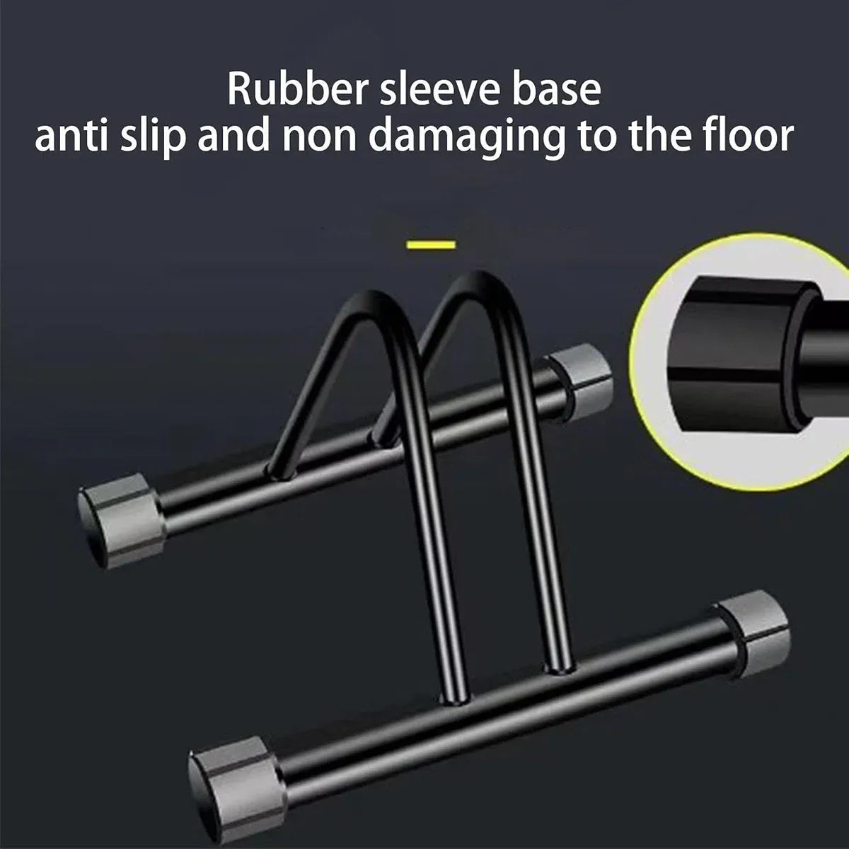 Parking Floor Bike Rack Bicycle Storage Steel Holder Portable Cycling Bike Stand