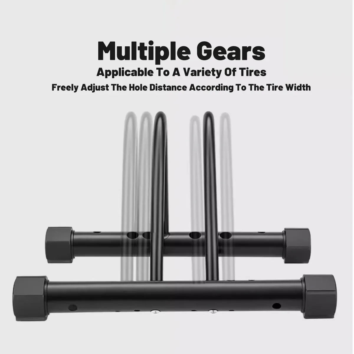 Adjustable Vertical Bicycle Parking Rack Maintenance Frame for Home