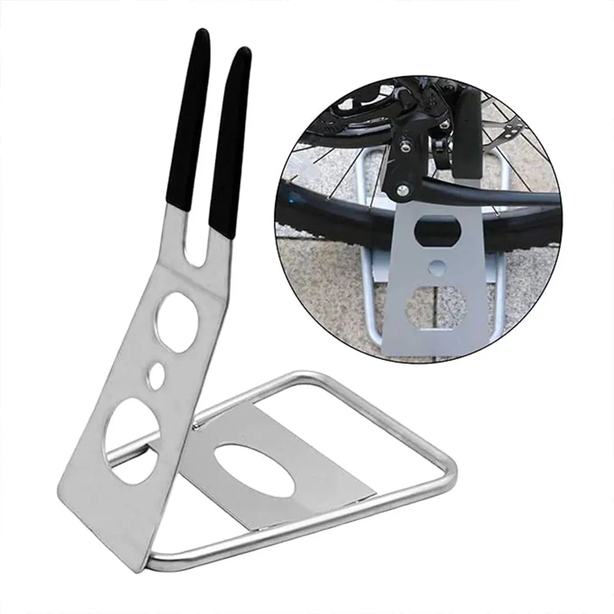 Top Quality Floor Stand Holder Triangle Rear Hub Mount Bike Bicycle Storage Rack