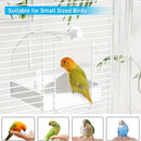 3in1 Parrot Bath Basin Bird Bathtub Cage or Accessory Pet Bird Feeder Water Bowl - Overdress