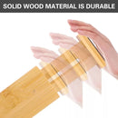 4PCS Bamboo Drawer Retractable Partitions Durable for Home Kitchen