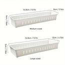 4PCS Drawer Storage Organizer Box Multi Compartment Kitchen Tableware Sorting