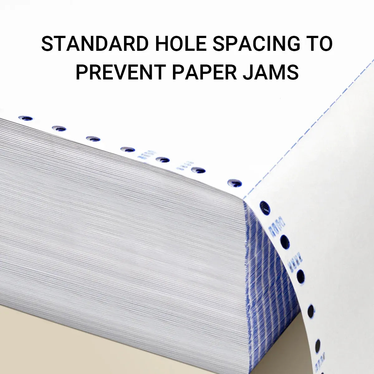 A4 Dot Matrix Printer Paper 2000 Sheets for Computer Office