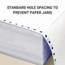 A4 Dot Matrix Printer Paper 2000 Sheets for Computer Office