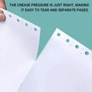 A4 Dot Matrix Printer Paper 2000 Sheets for Computer Office
