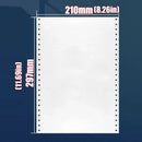 A4 Dot Matrix Printer Paper 2000 Sheets for Computer Office