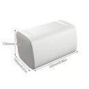 Toilet Paper Holder Waterproof Wall Mounted Roll Paper Tissue Box Shelf Bathroom