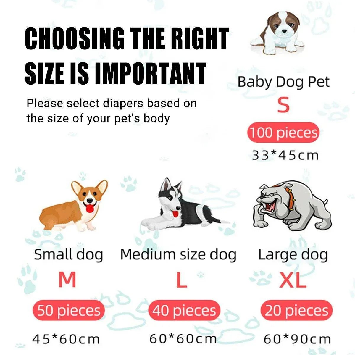 Classic Wholesale Classic Fragrance Pet Pads for Dogs Cats Deodorant Monopoly - M-50PCS 45*60cm