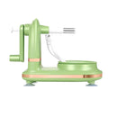 Hand Cranked Fruit Peeling Machine for Home Kitchen Apple Potato Peeling Tool - Light Green