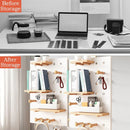 Wall Storage Shelf Panel Display Rack Cave Style Porch Shelf For Home Decoration - Arch