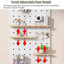 Wall Storage Shelf Panel Display Rack Cave Style Porch Shelf For Home Decoration - Square